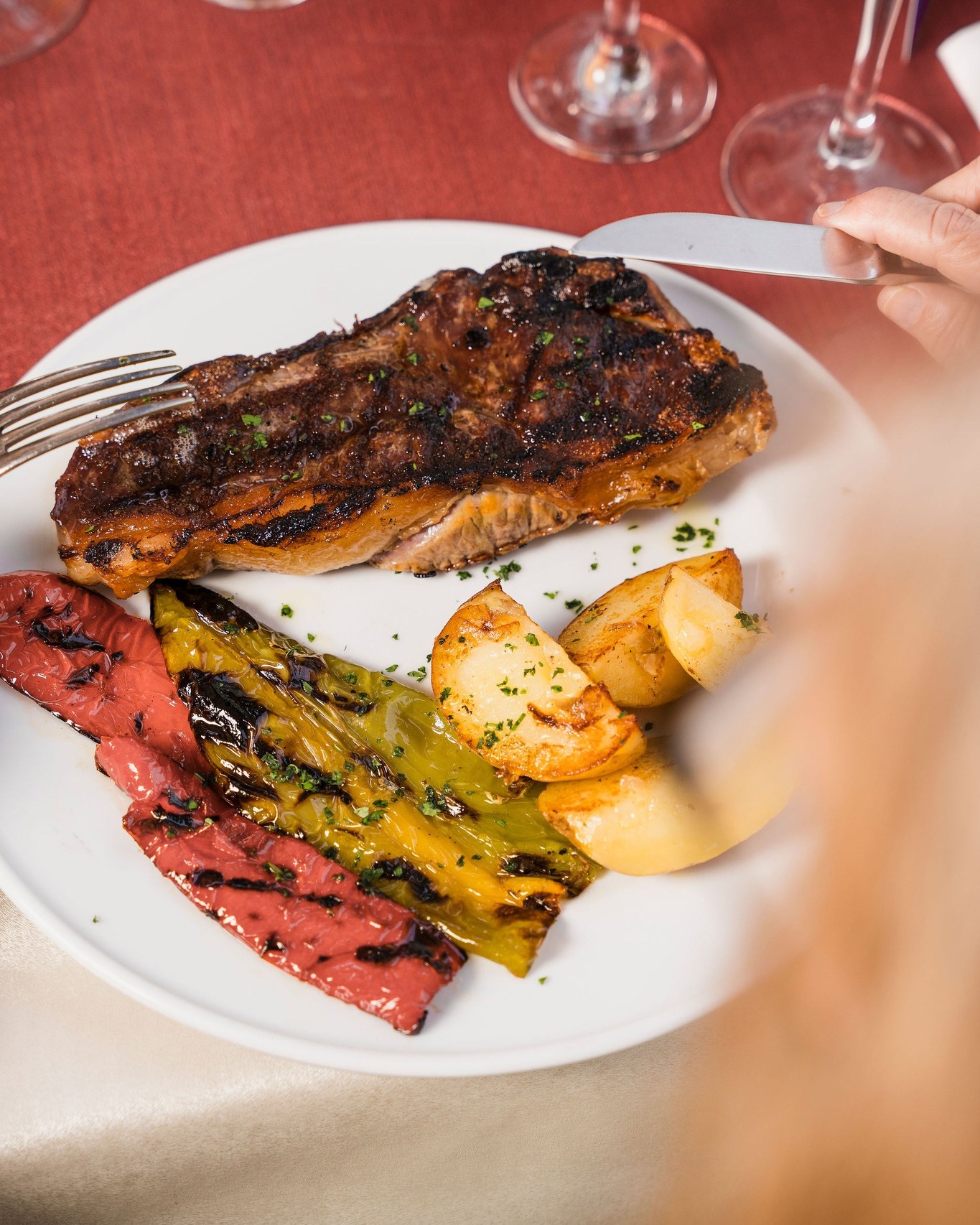 Carne a la brasa