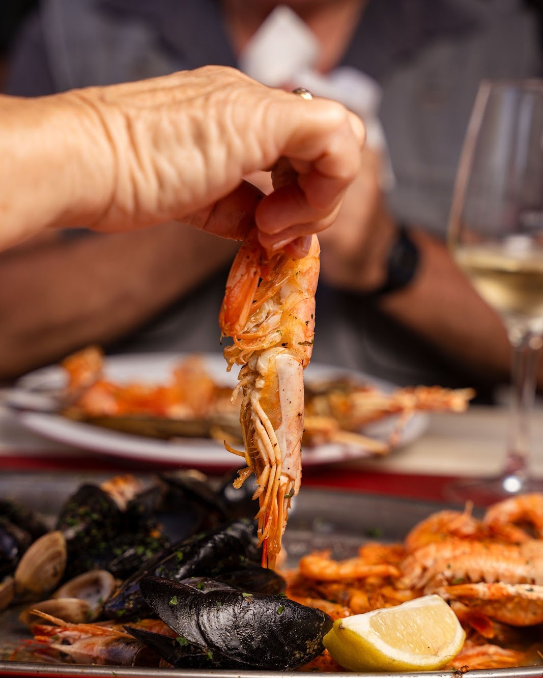 Mariscada en Malgrat de Mar